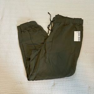 NWT Nine West Tie-Waist Mid Rise Jogger Size XL